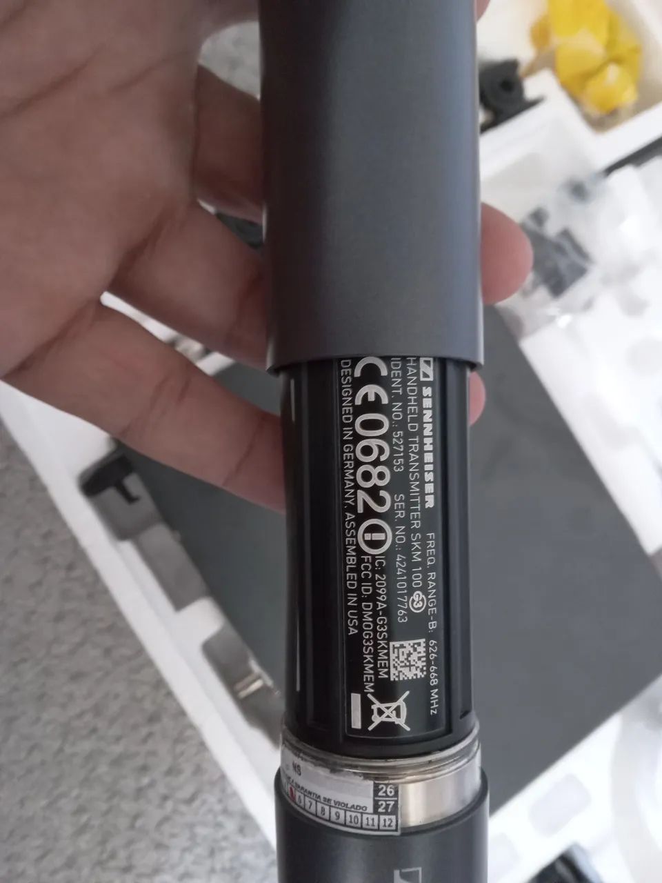 Microfone Sennheiser EW 100 G3 Sem Fio - Foto 3