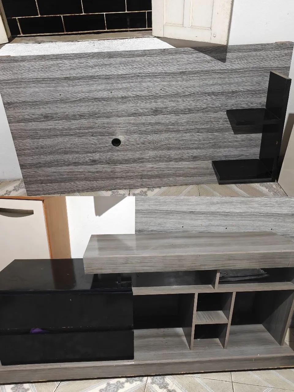 Painel e rack