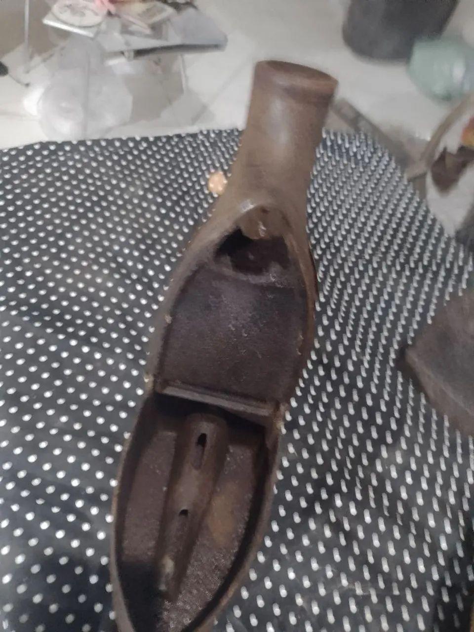 Ferro a brasa antigo  - Foto 2