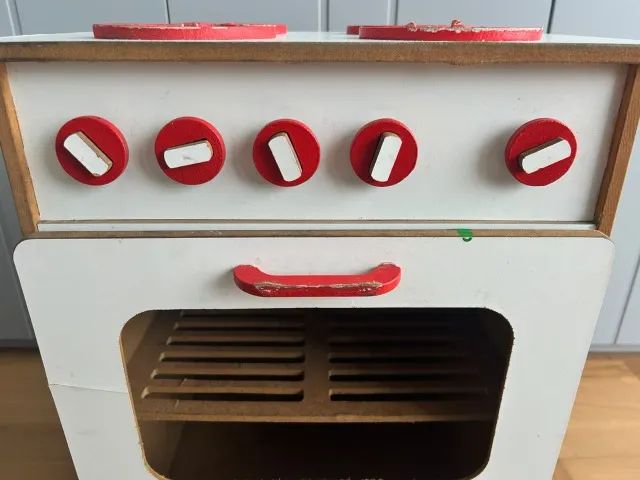 Fogão de brinquedo em MDF - Foto 3