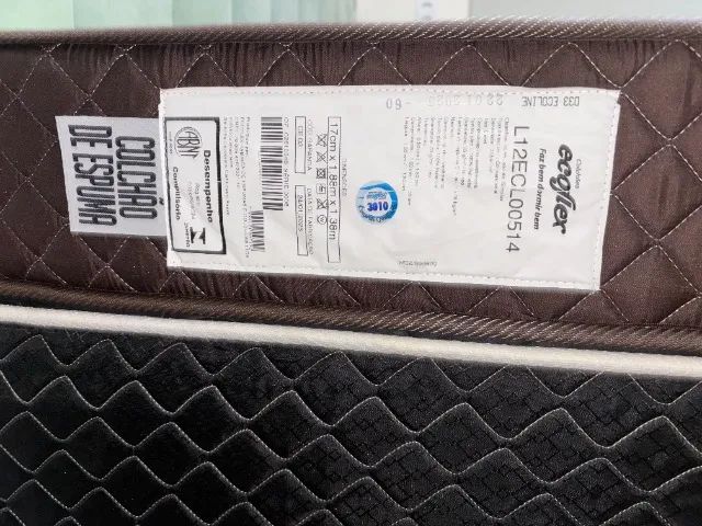Colchão Casal de espuma da CONFLEX - USADO - Foto 3