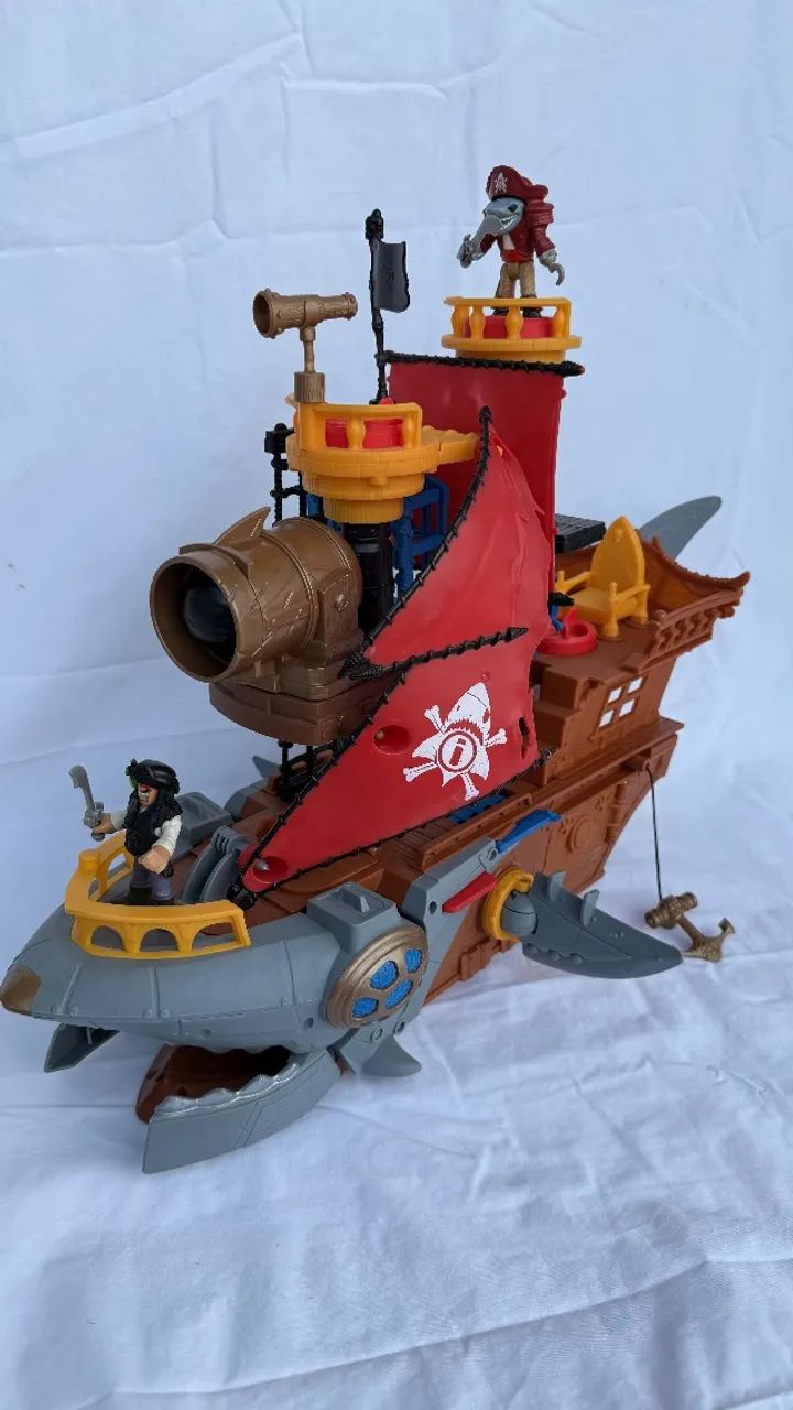 Barco de brinquedo Imaginext