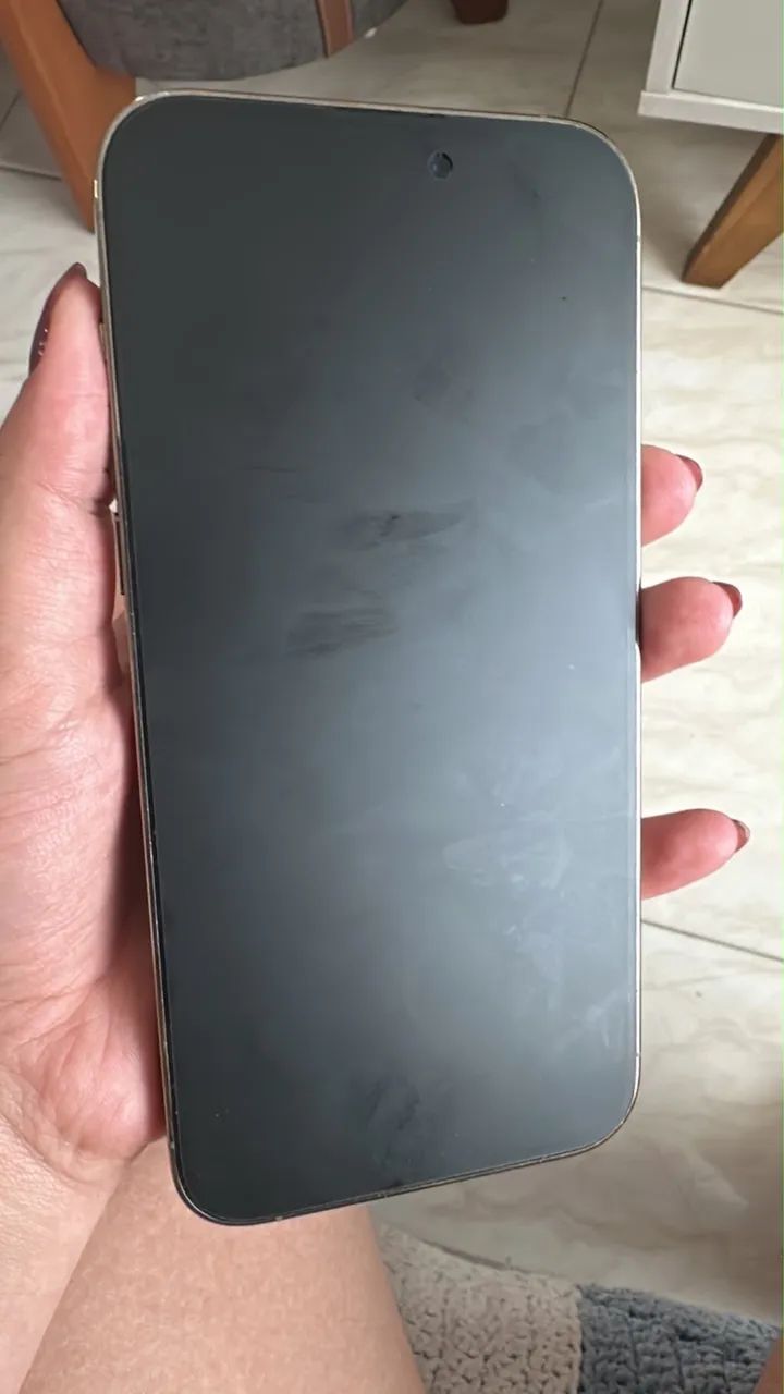 iPhone 14 Pro Max 128GB Dourado - Funcionando Normalmente