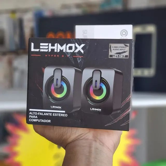 Caixa de Som para Computador Lehmox