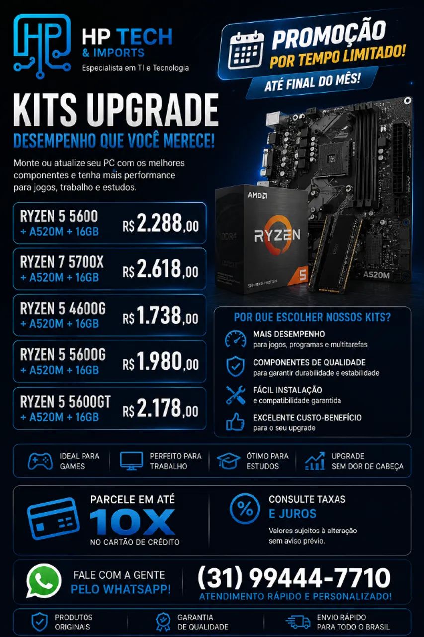 KIT UPGRADE RYZEN