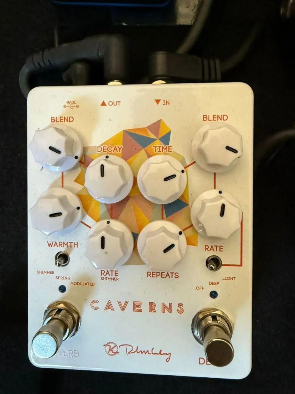 Pedal Keeley Caverns V2 delay e reverb