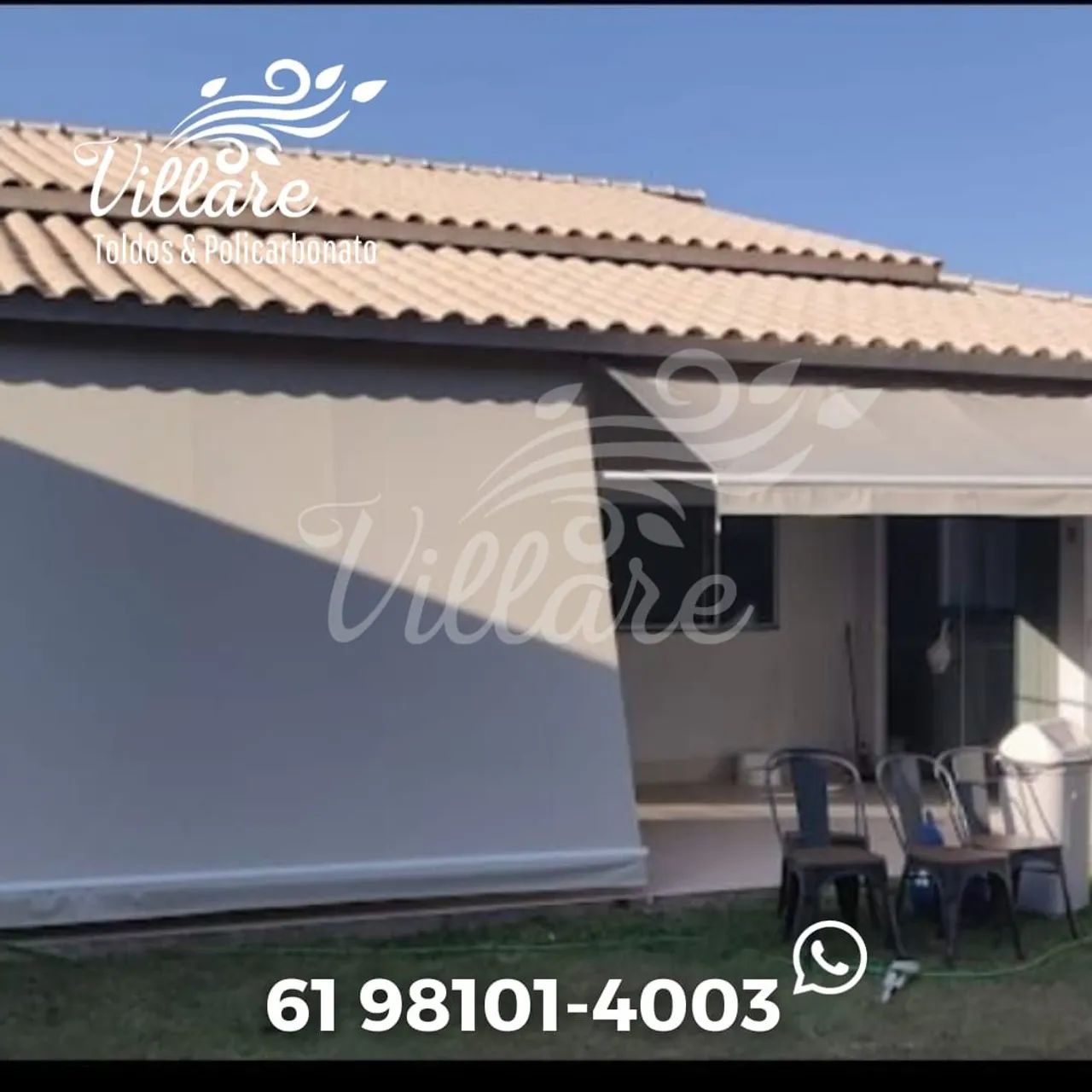 Toldo com Braço Extensor 
