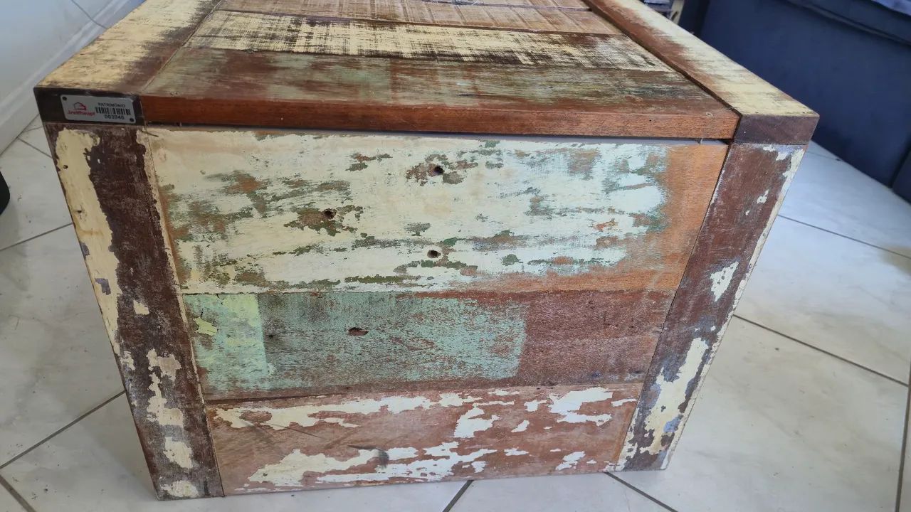 Mesa de centro rustica/madeira de demolição  - Foto 3