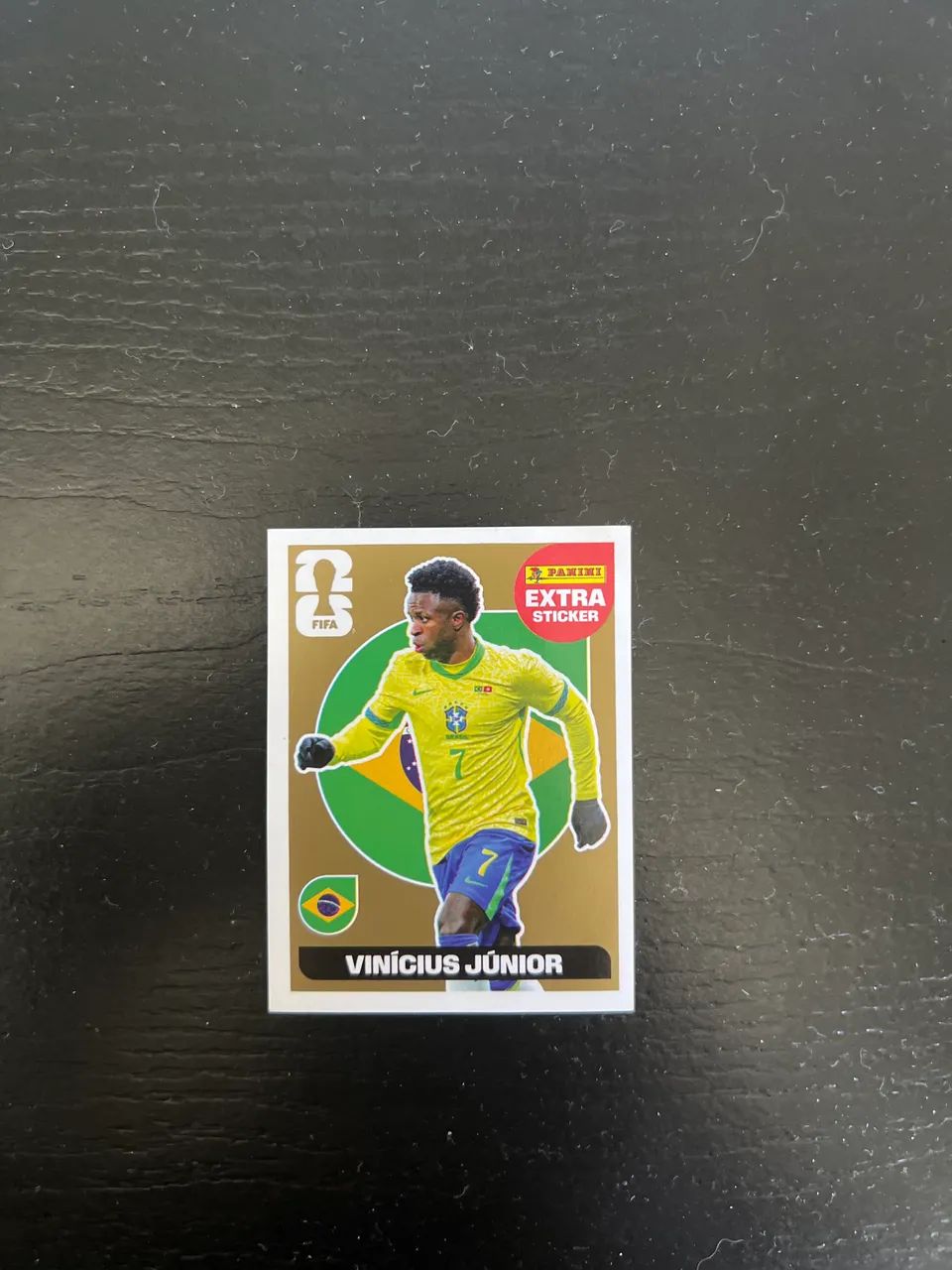 Figurinha legend extra vini jr gold