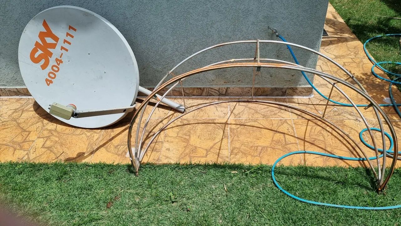 ARMAÇÃO toldo E ANTENA sky