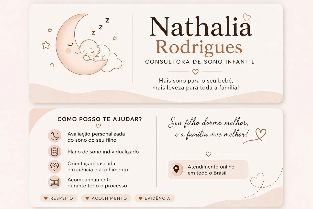 Consultora do sono infantil! 