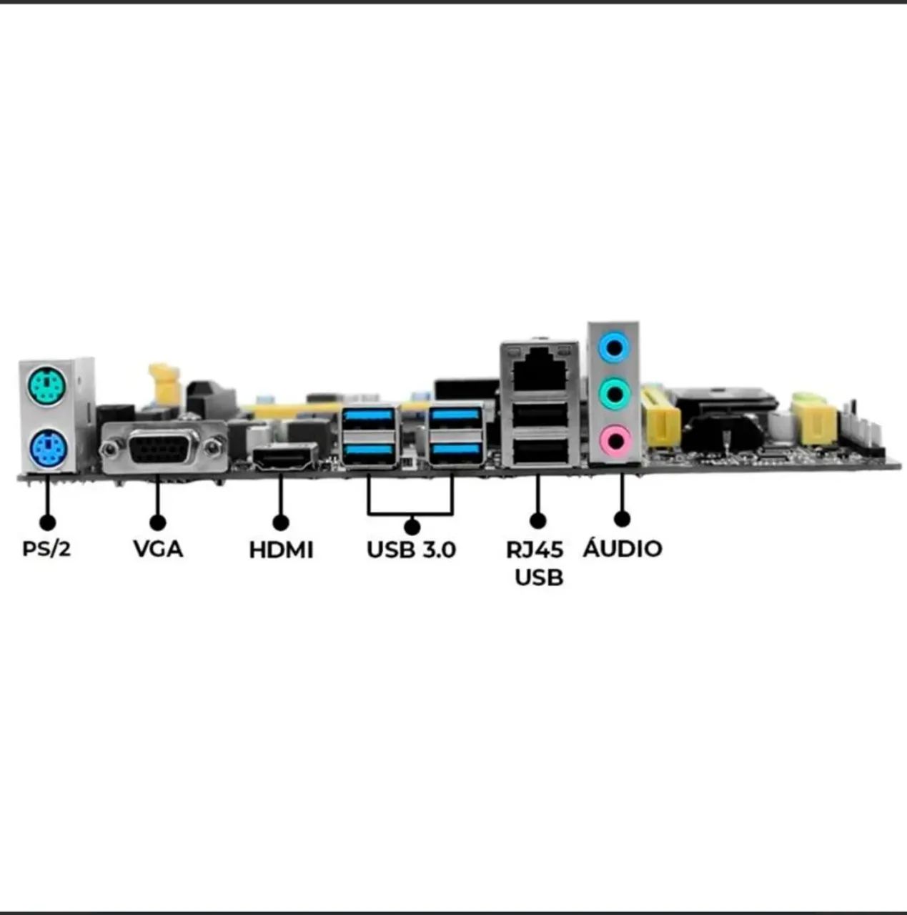 Placa Mãe Revenger B-450, Socket Amd Am4, Chipset B450, Ddr4, HDMI - Foto 2