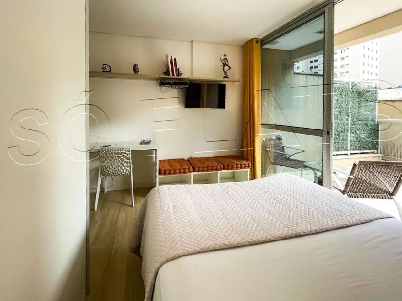 Augusta lifestyle | Studio com varanda em frente ao parque e alta demanda - Foto 5