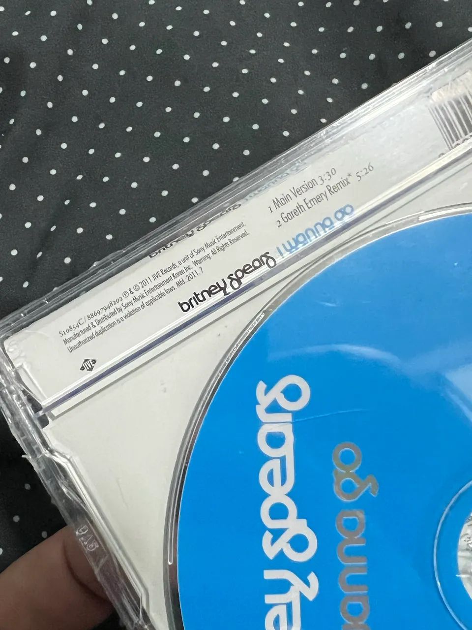 Britney Spears - I Wanna Go Single Lacrado - Foto 2
