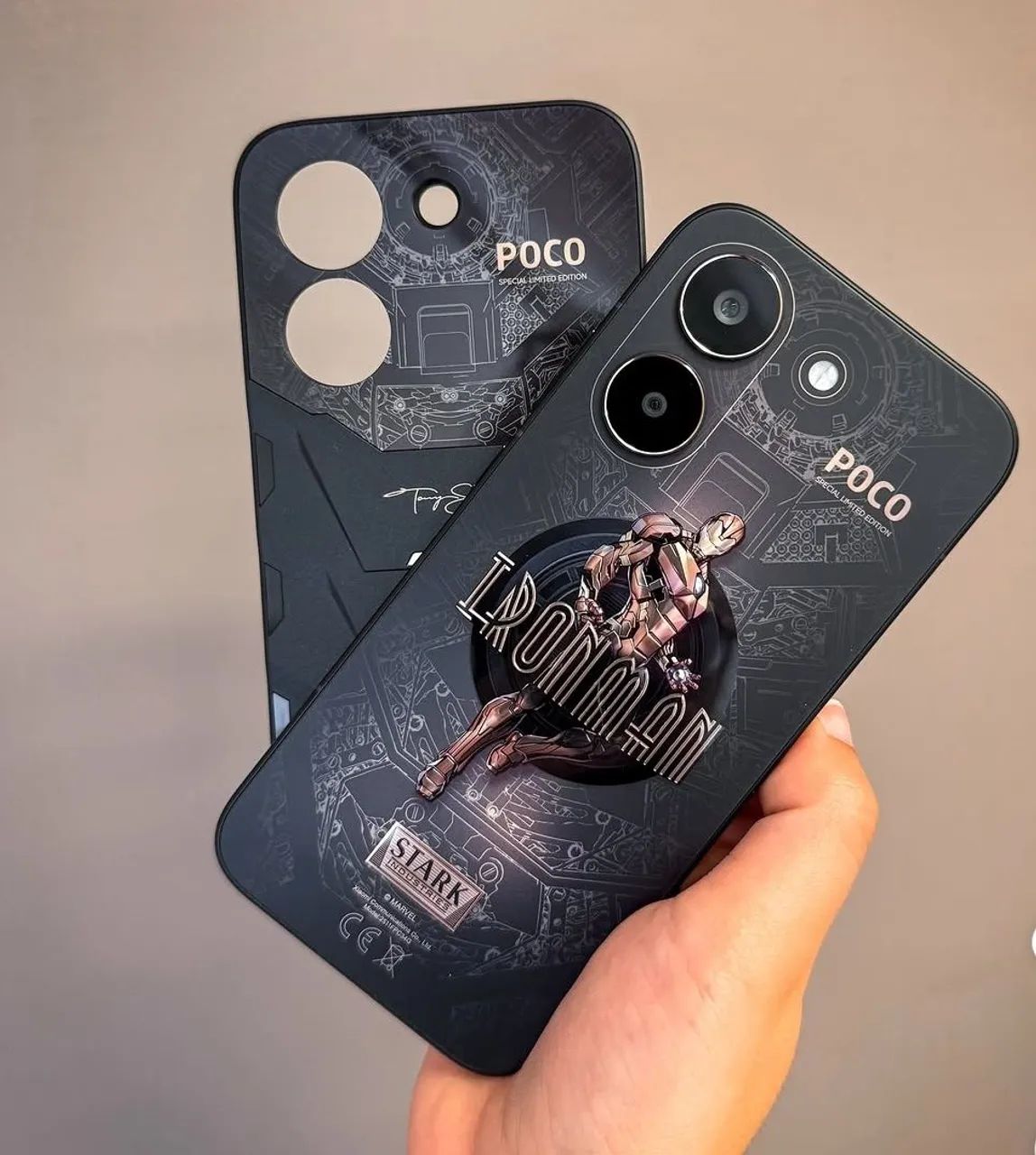Poco X8 PRO Iron Man - Edição limitada 