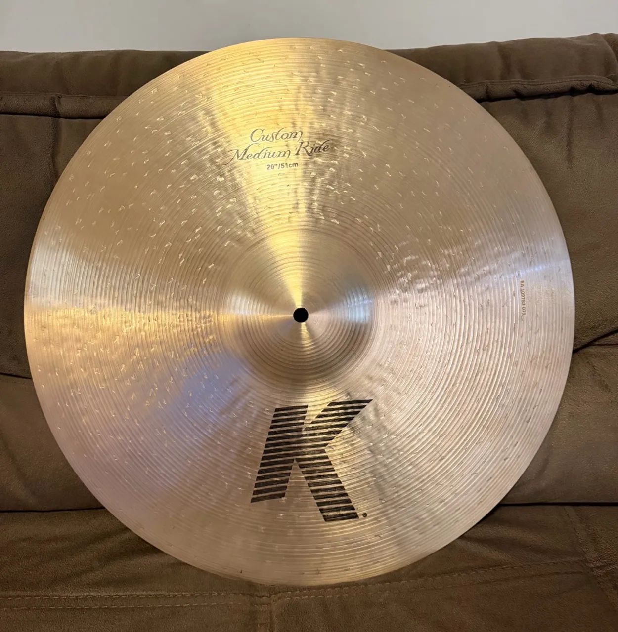 Prato de condução Zildjan K médium ride Custom de 20 polegadas  - Foto 4
