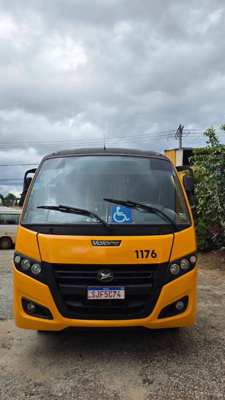 Micro ônibus Vollare V9 2024/24 Motor Cummins urbano único dono  - Foto 2