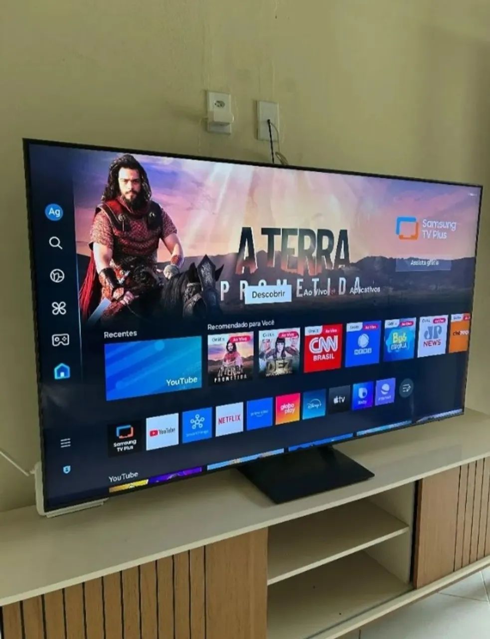 Tv smart 55 4k nova no plástico  - Foto 3