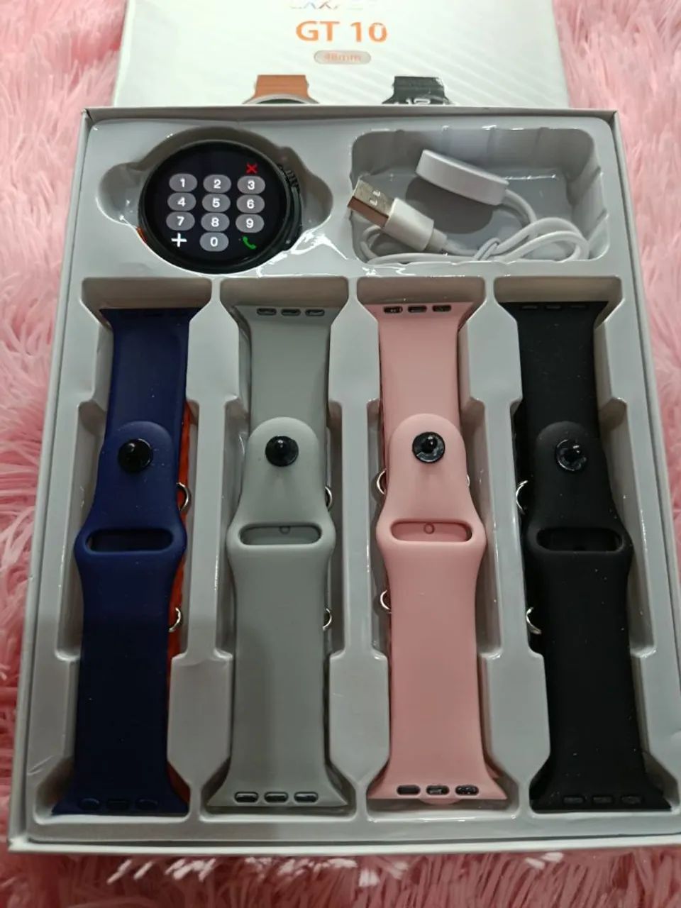 Smartwatch GT10 Preto - Foto 4
