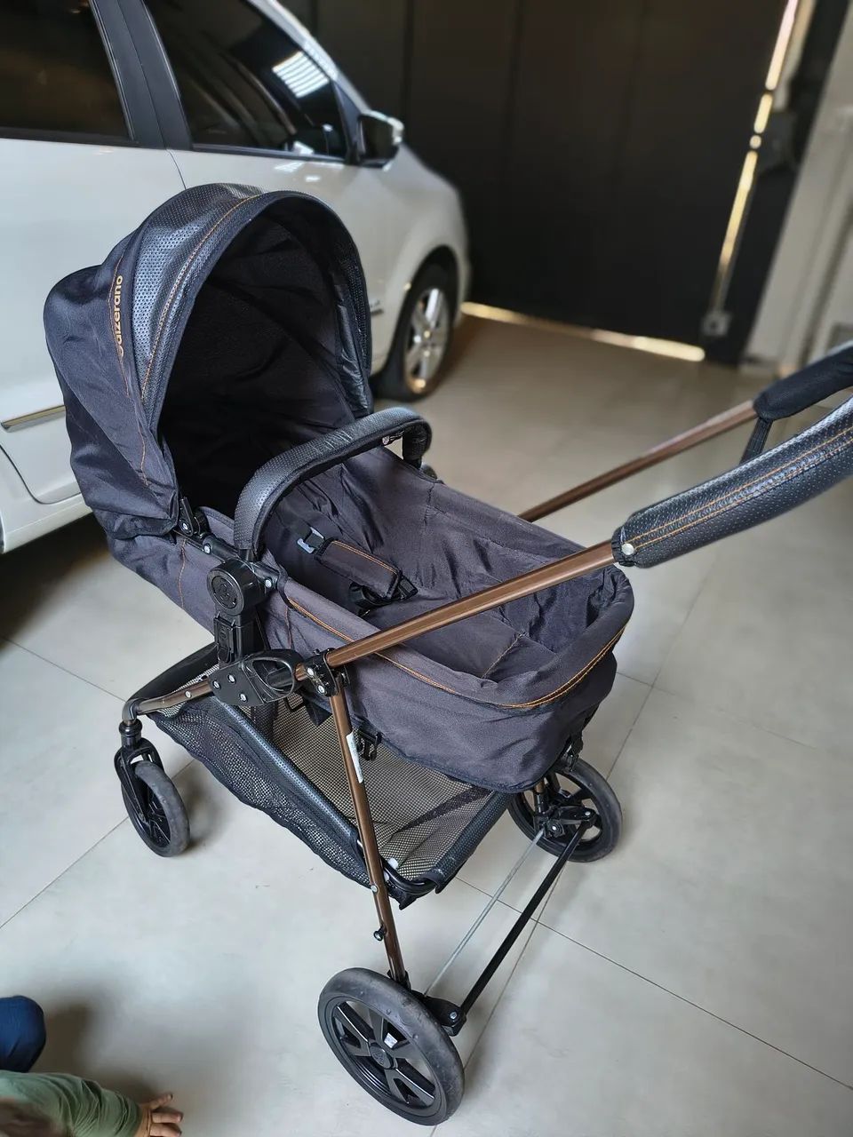 Carrinho de bebê Galzerano 3 em 1