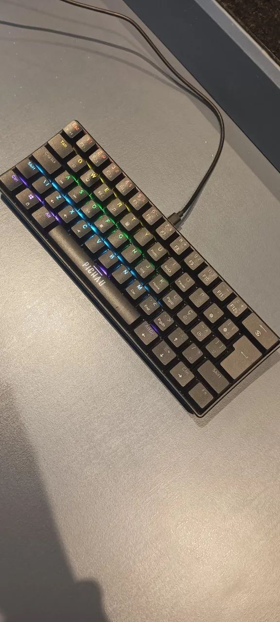 Kit netuno L Teclado mecânico Pichau switch red e mouse Pichau  - Foto 4
