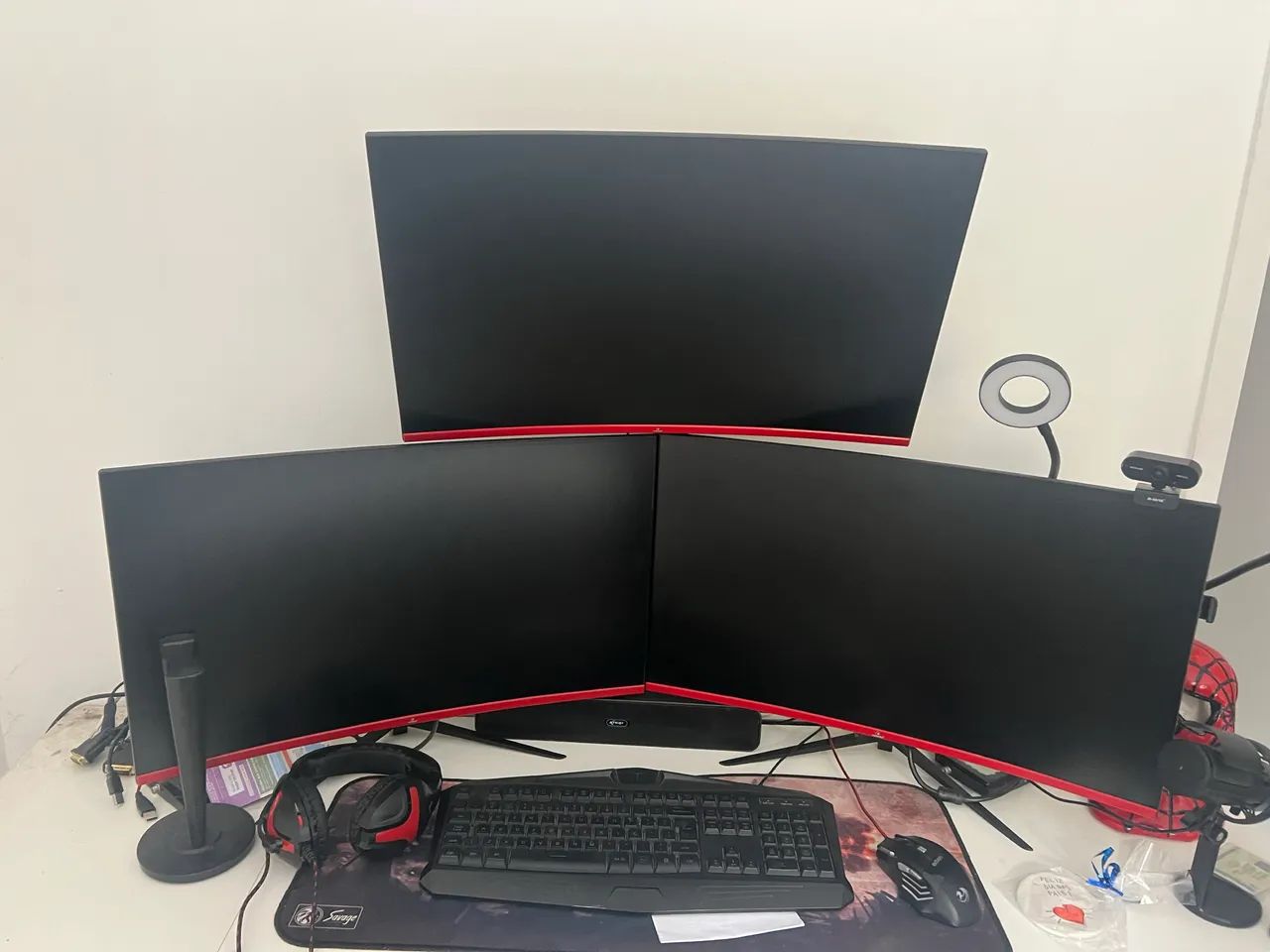 Tela 27,5 polegadas curvada gamer  - Foto 2