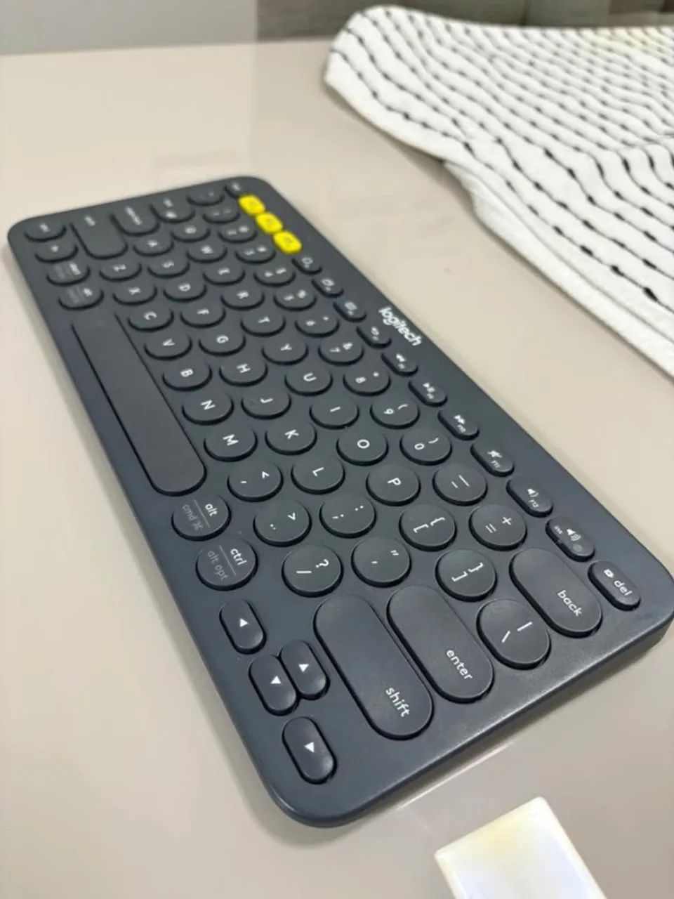 Teclado Logitech sem fio em perfeito estado!