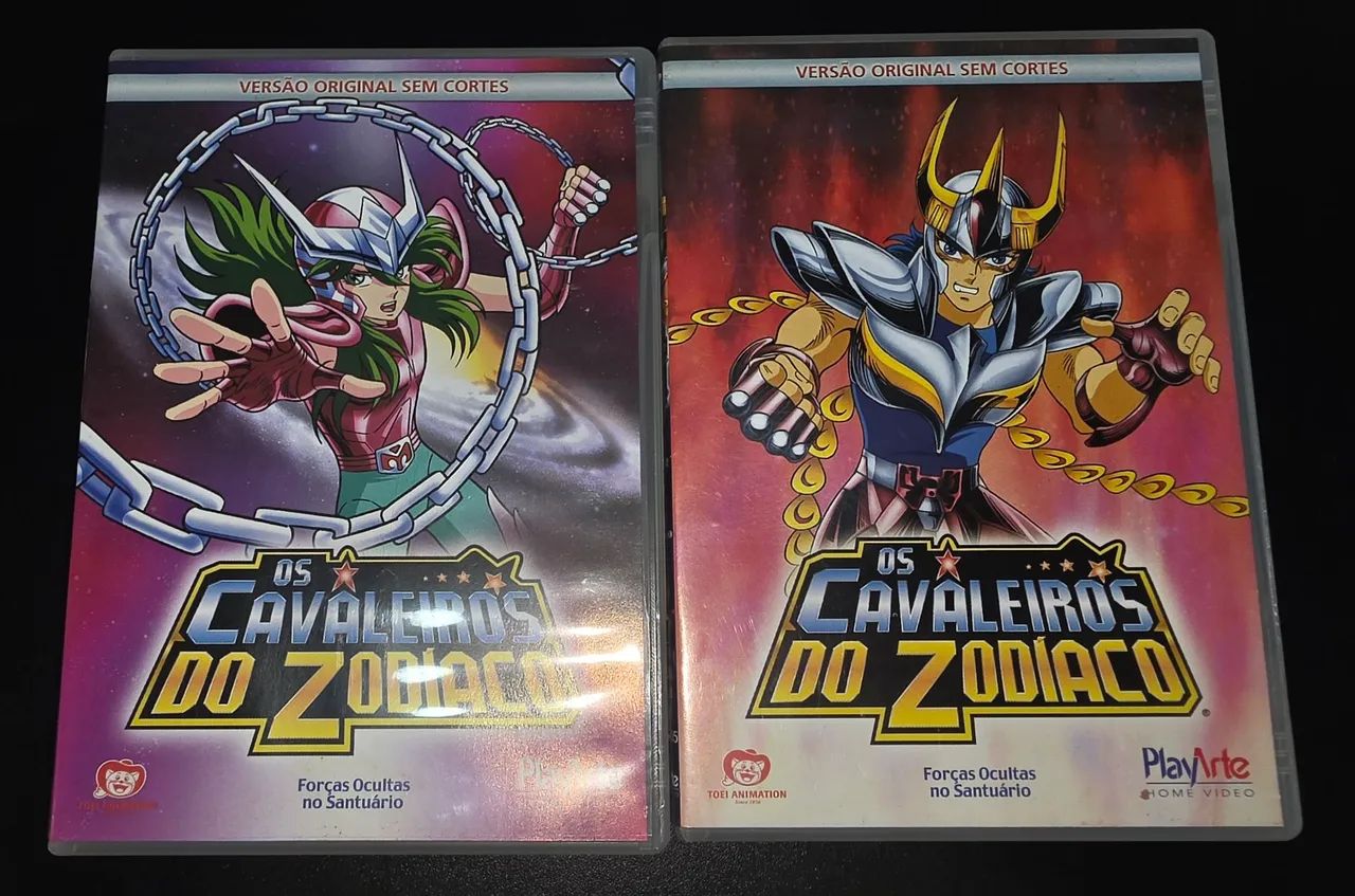 Box Completo Os Cavaleiros do Zodíaco - Clássico (21 DVDs