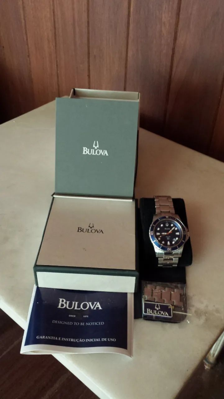 Relógio Bulova  200mts Modelo Marine Star U S A  - Foto 3