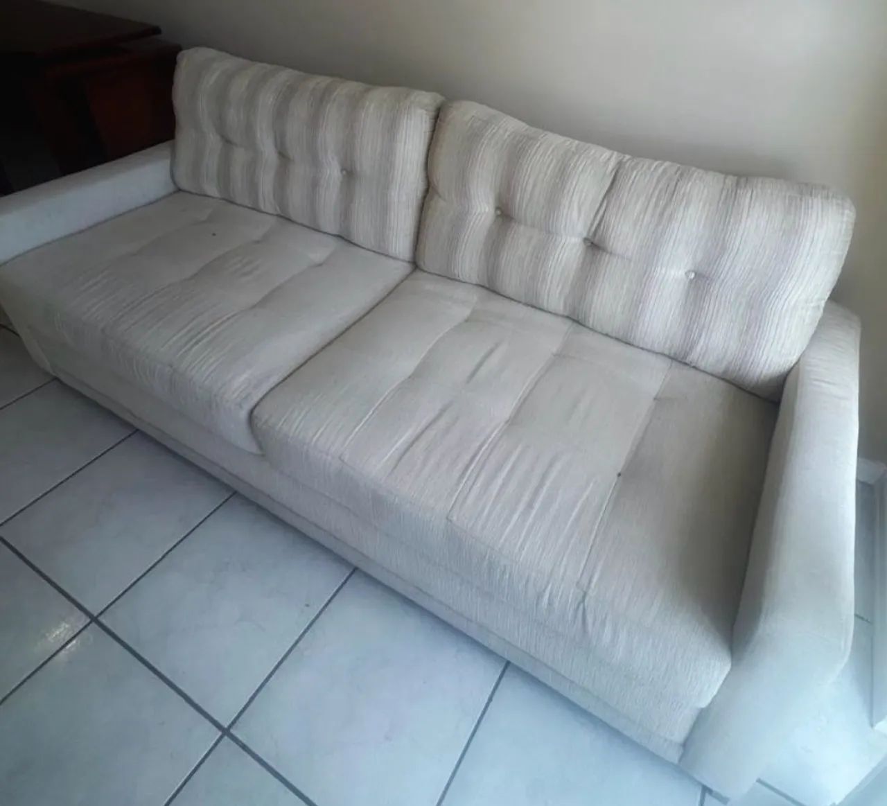 Conjunto de sofás de dois e três lugares 