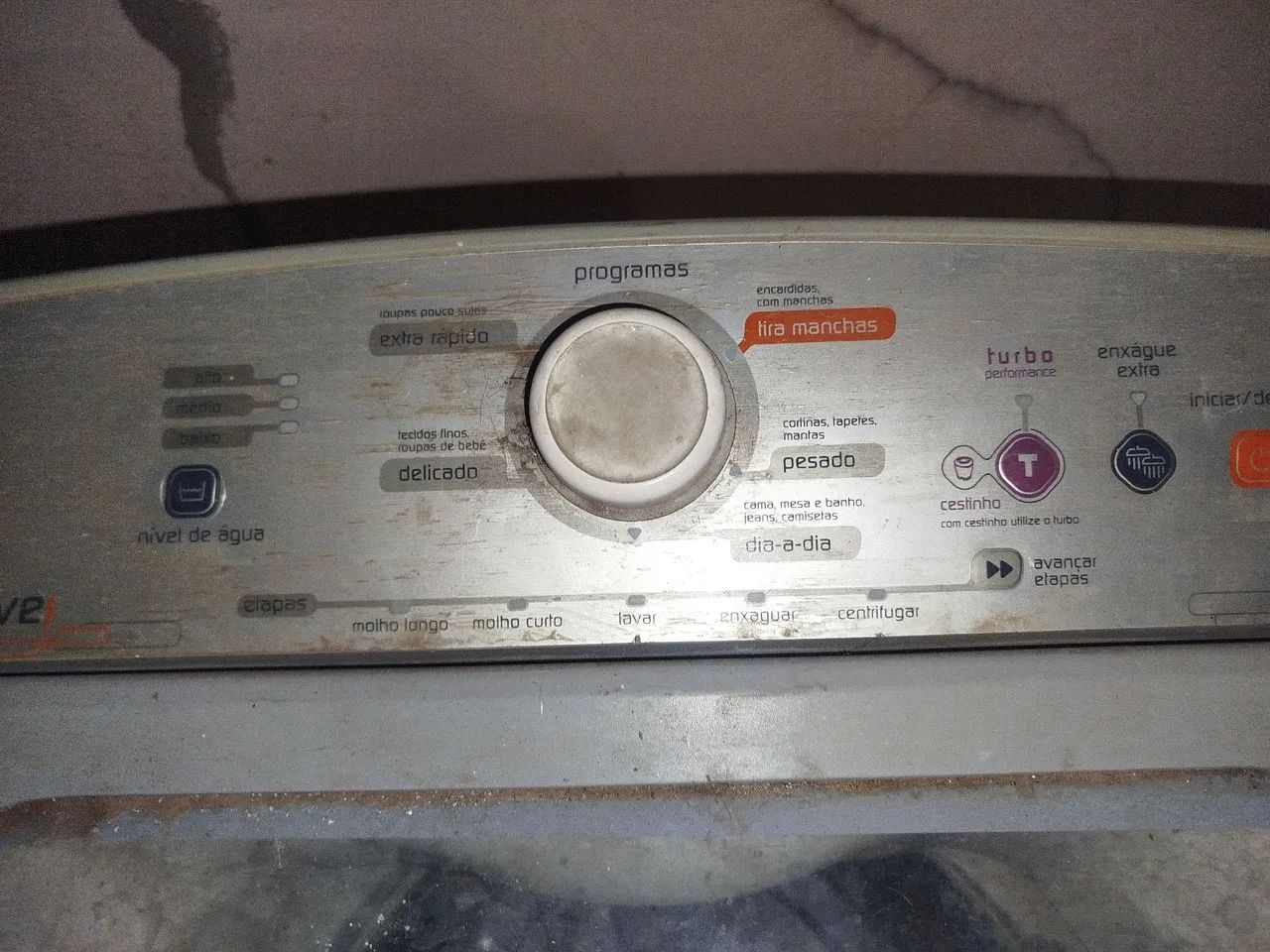 Máquina Brastemp 9 kg com defeito, mas o painel funciona. - Foto 2