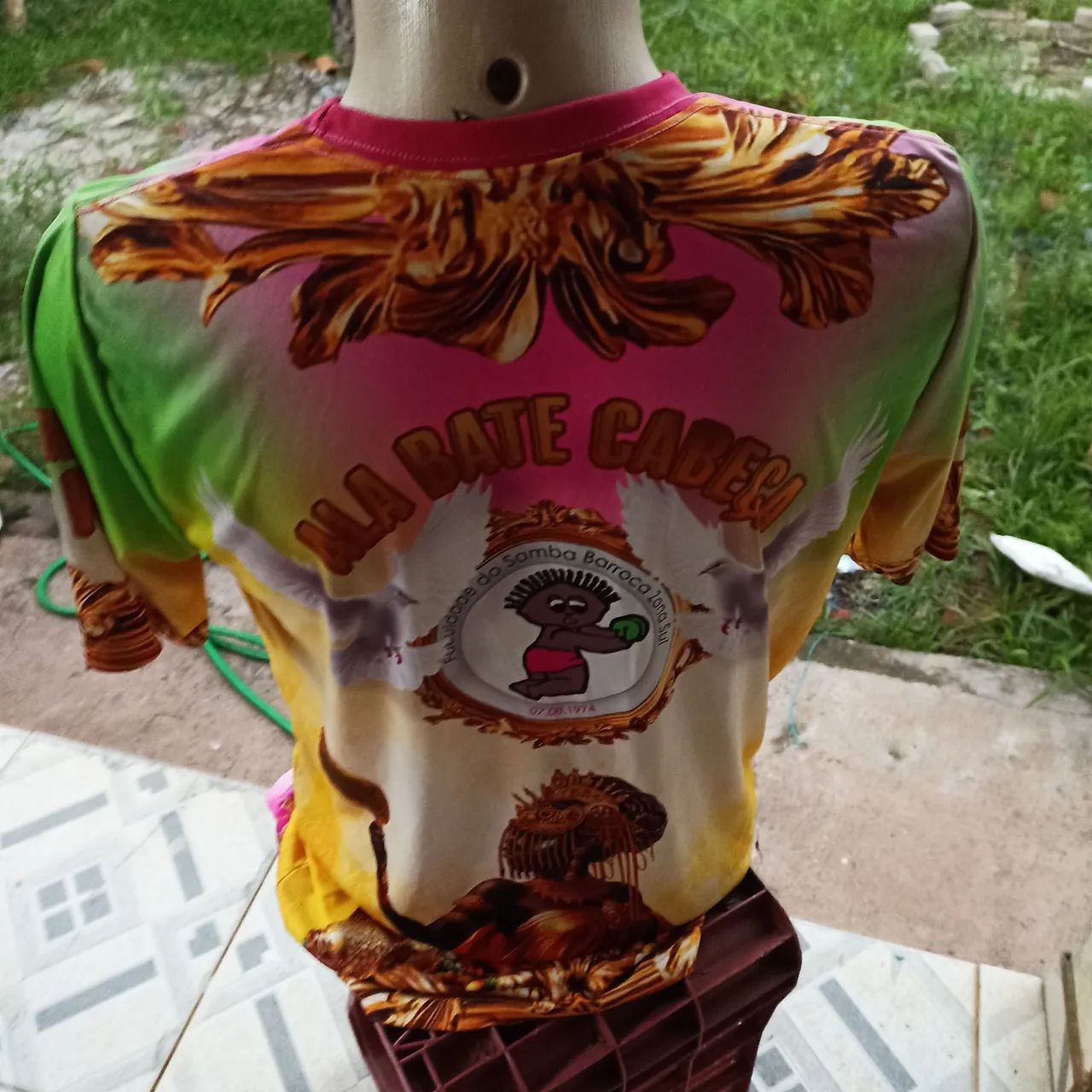 camisa da barroca da Zona su