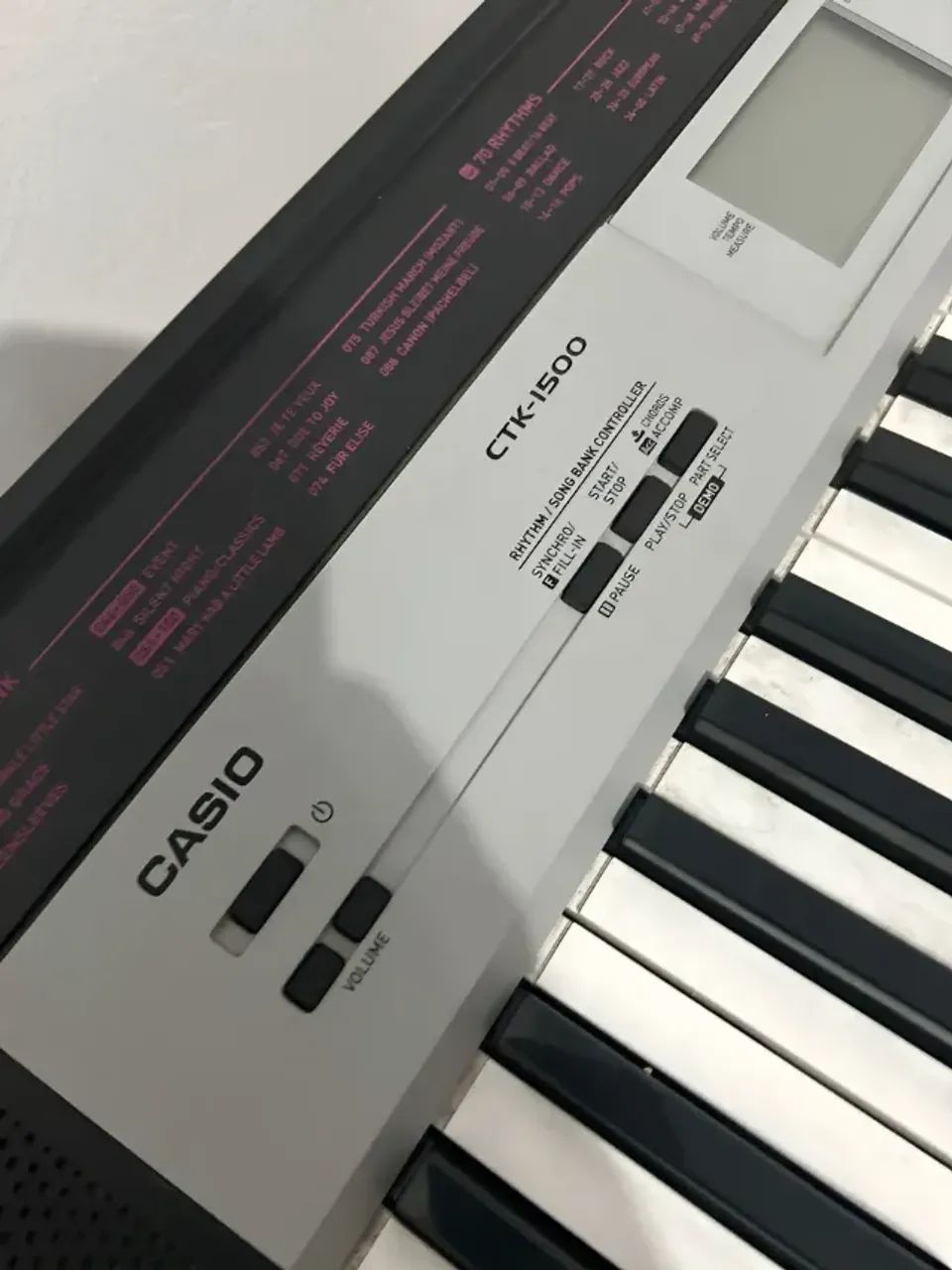 Teclado Musical Casio Standard CTK-1500 + SUPORTE - Foto 2