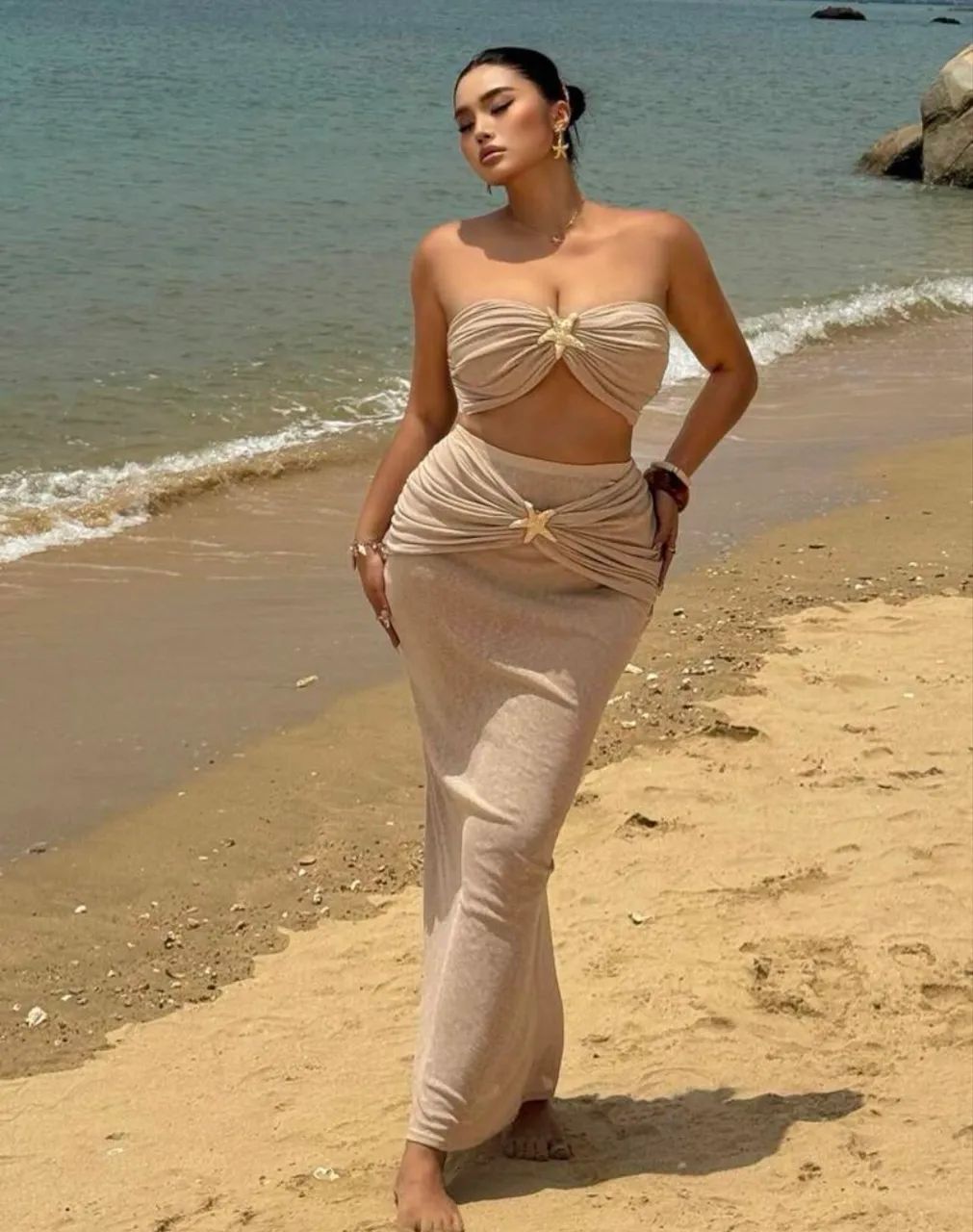 Conjunto saída de praia 