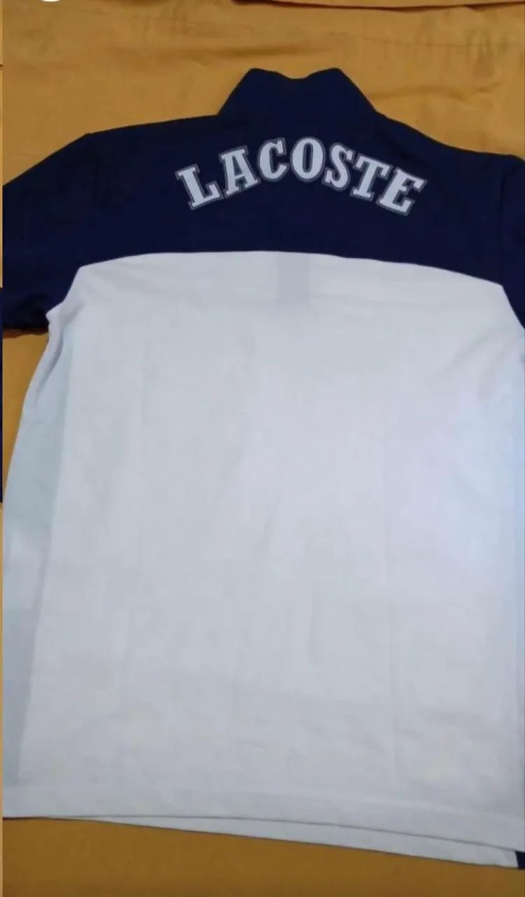 Camisa Lacoste G Branca - Foto 3