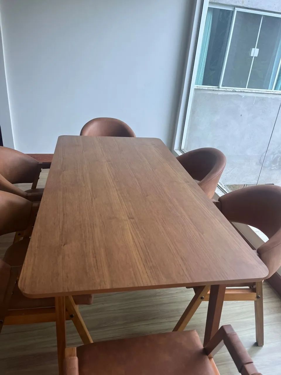 VENDO MESA DE JANTAR NOVA - R$ 600,00 - Foto 4