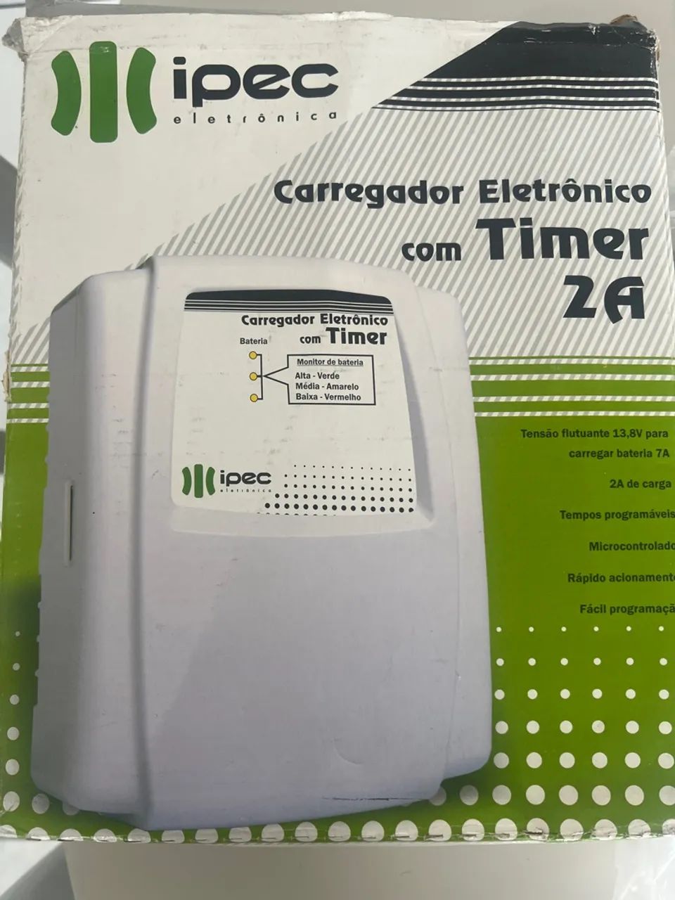 Fonte carregadora ipec com timer  - Foto 2