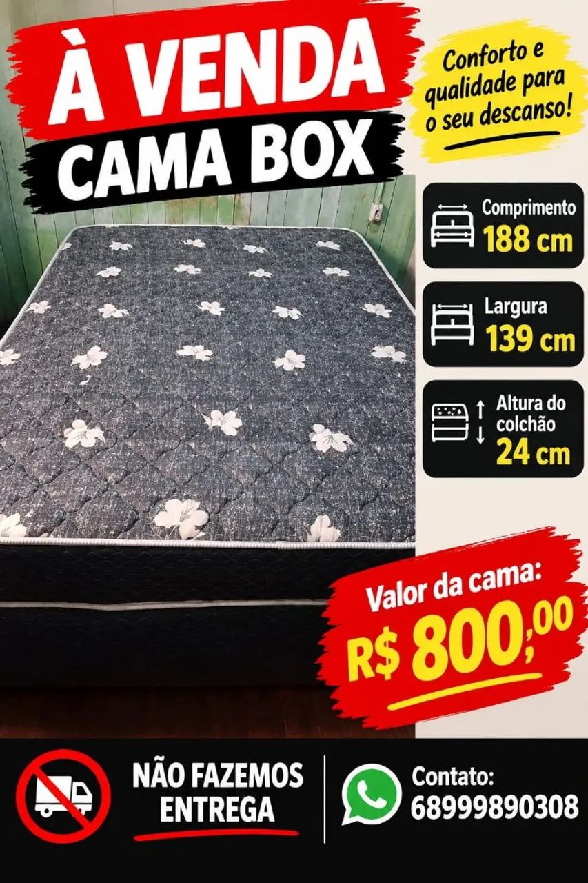 cama king box