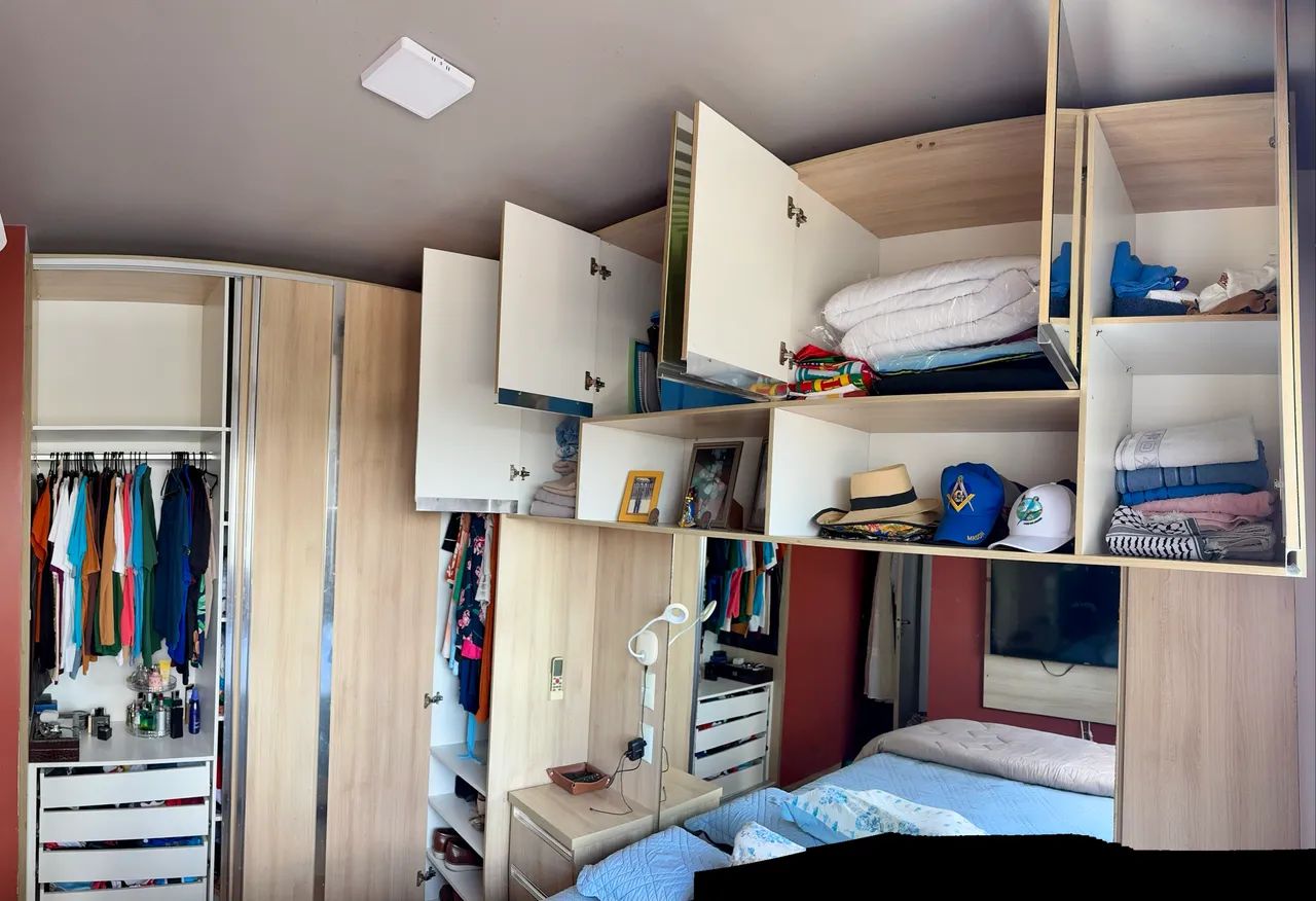 Guarda-Roupa Modulado Completo com Espelhos - Excelente Estado  - Foto 3