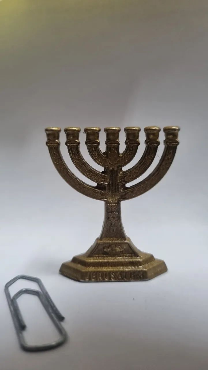 Candelabro original trazido de Israel  - Foto 4