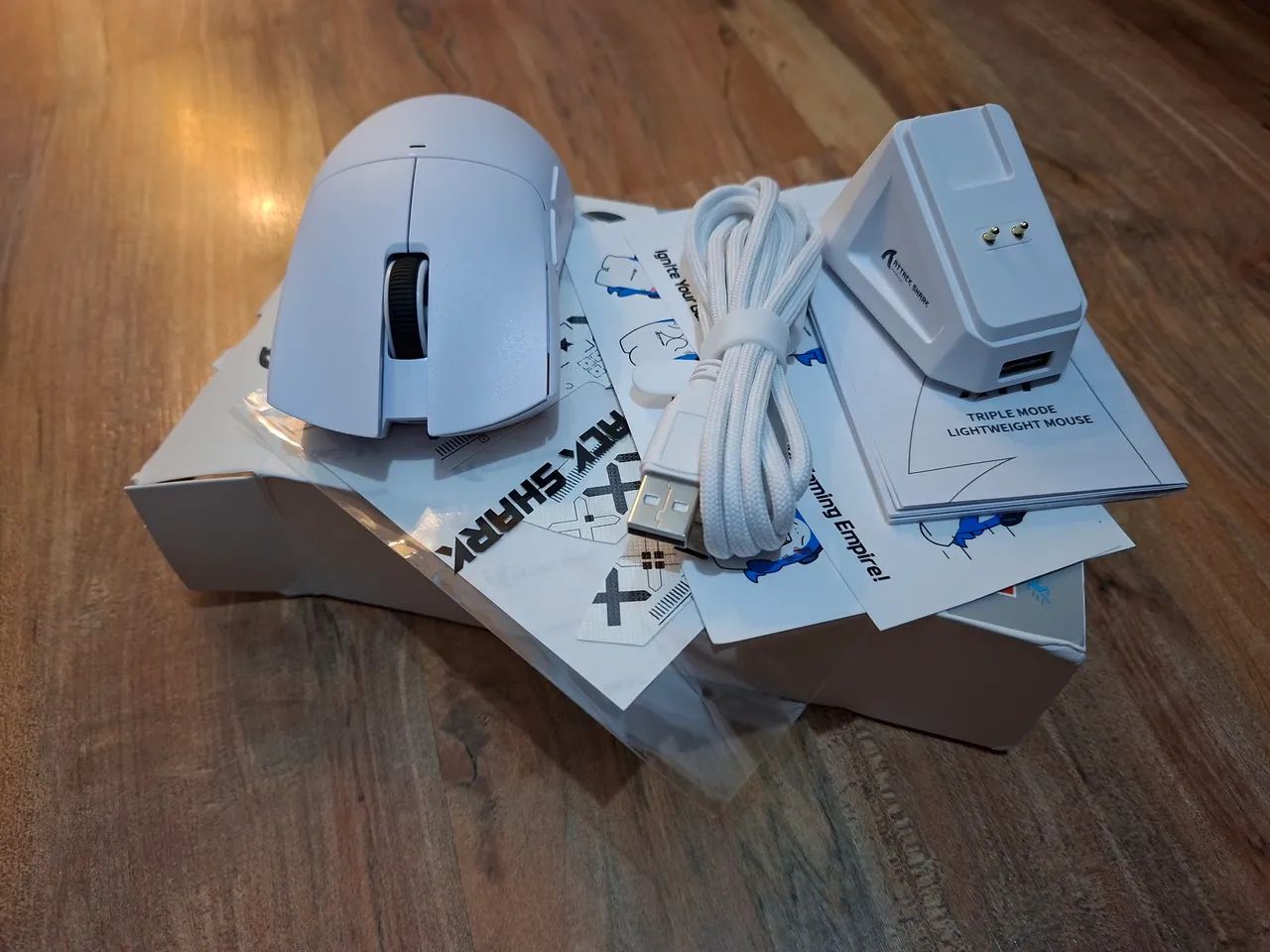 Mouse Gamer Sem Fio Attack Shark X11 - Foto 2