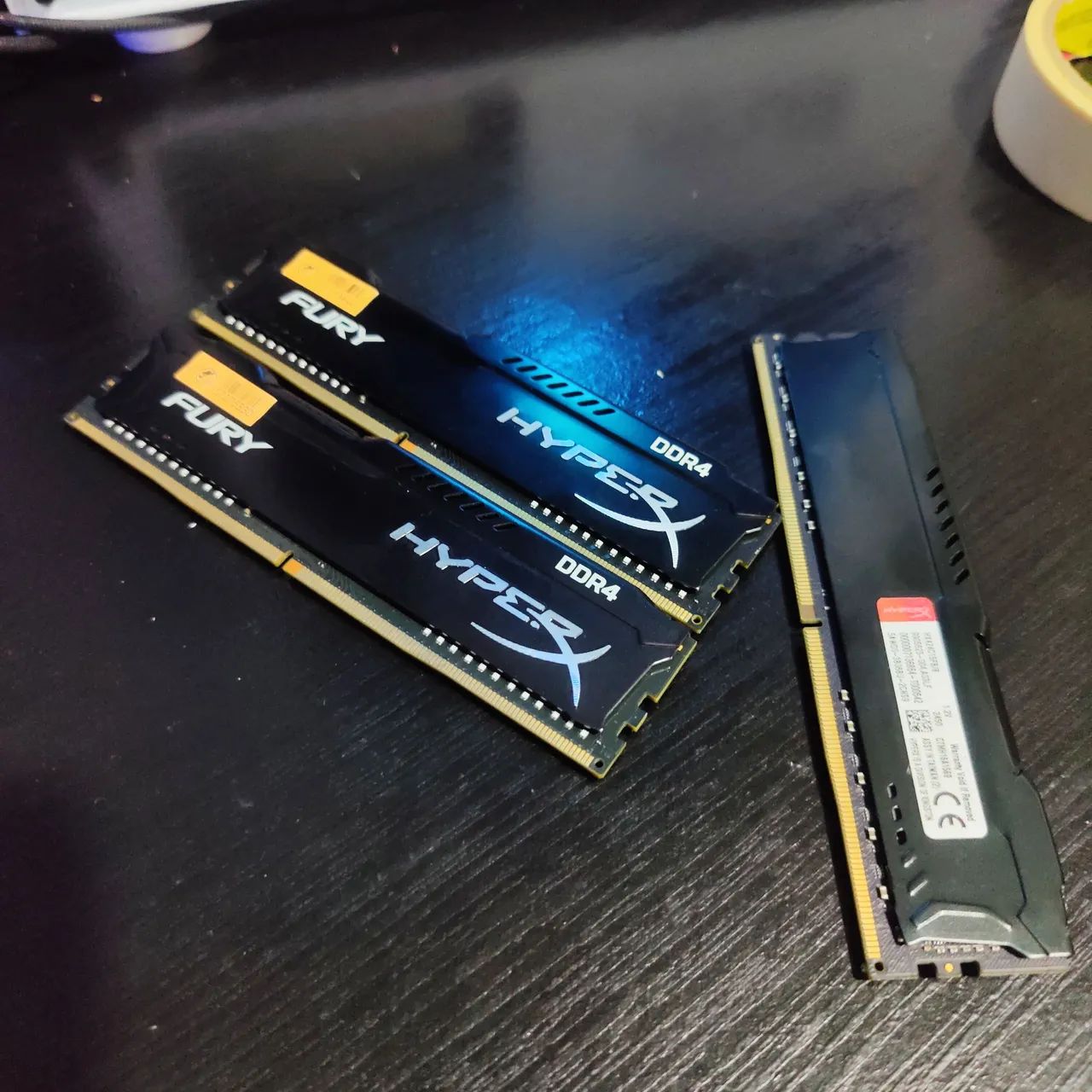 Memória RAM DDR4 8GB HyperX Fury