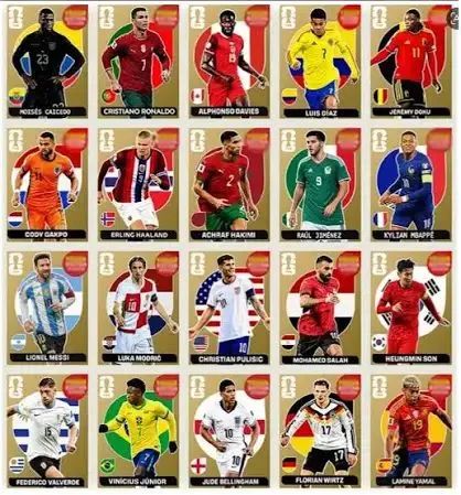 Kit extra stickers ouro
