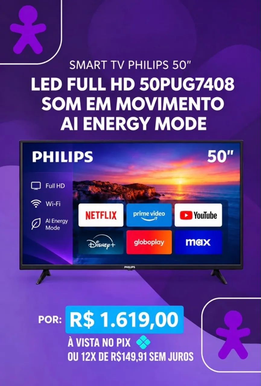 Smart tv Philips 