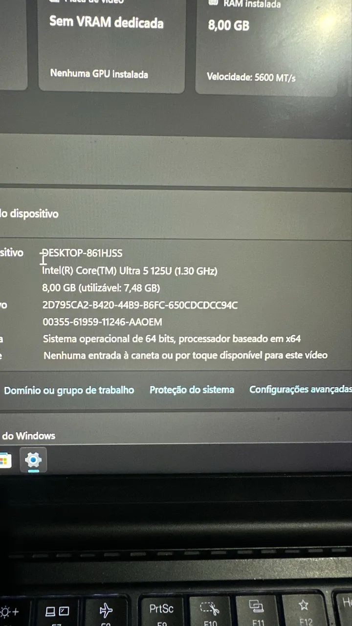Notebook Lenovo thinkpad e14 gen 6 ultra 5  - Foto 5