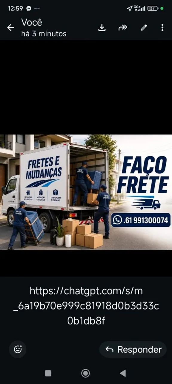 Fretes , mudanças ,interestadual, ou local ,
