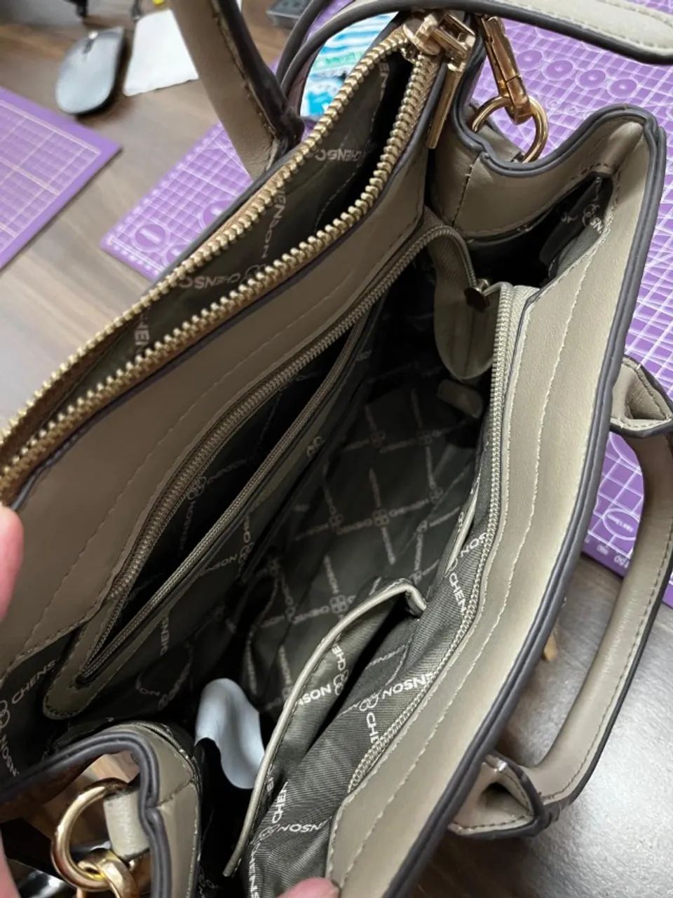 Bolsa Chenson CG84166 - Praticamente Nova - Foto 3