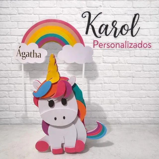 Topo de Bolo Personalizado | Simples, 2D e 3D - Foto 4