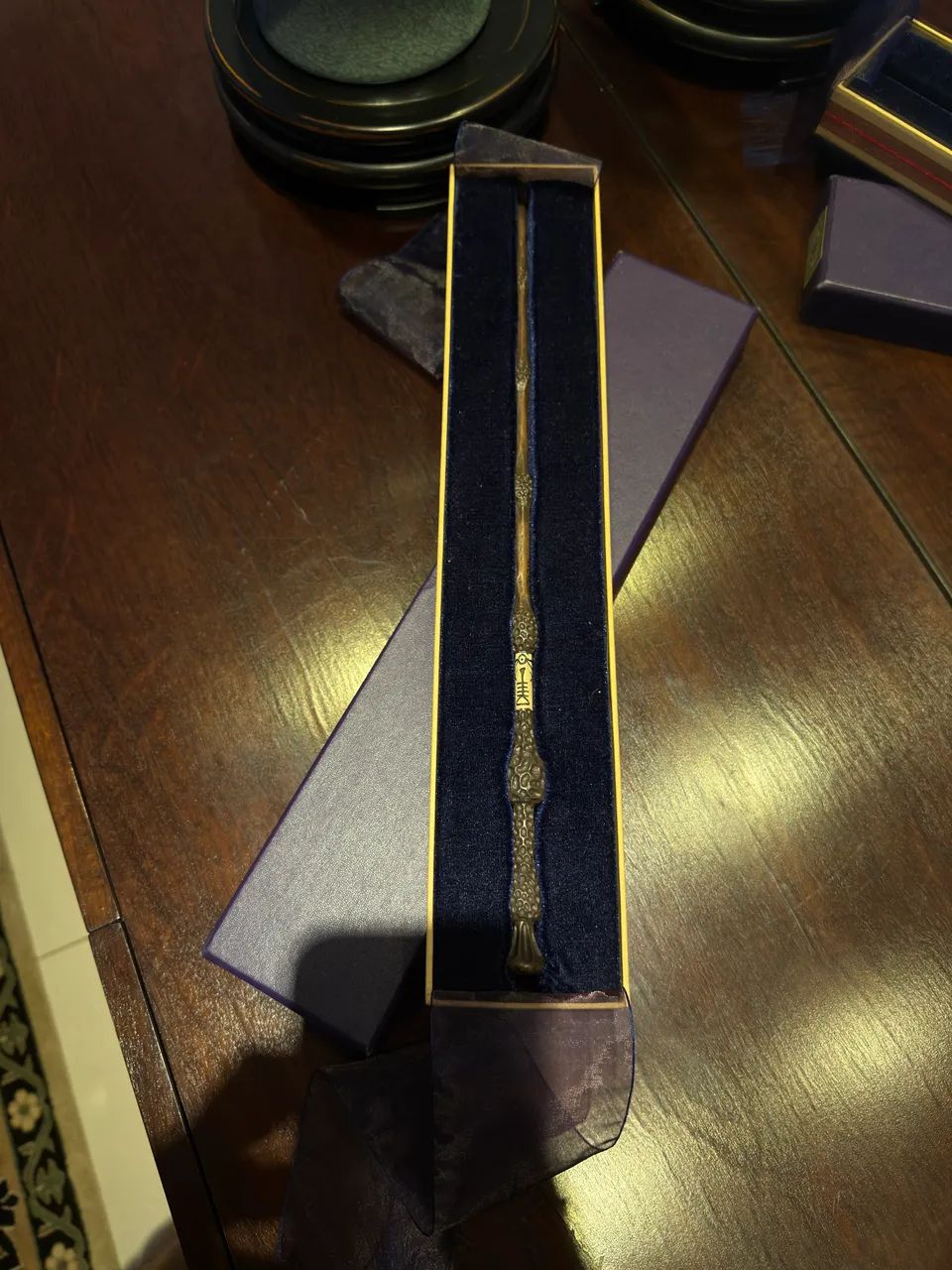 varinha harry potter original noble collection  dumbledore - - Foto 4