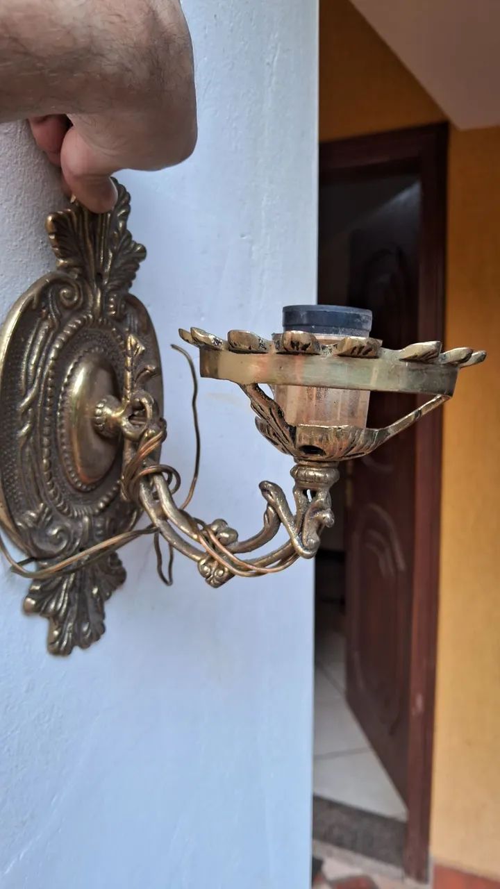 Lustre de bronze  - Foto 4